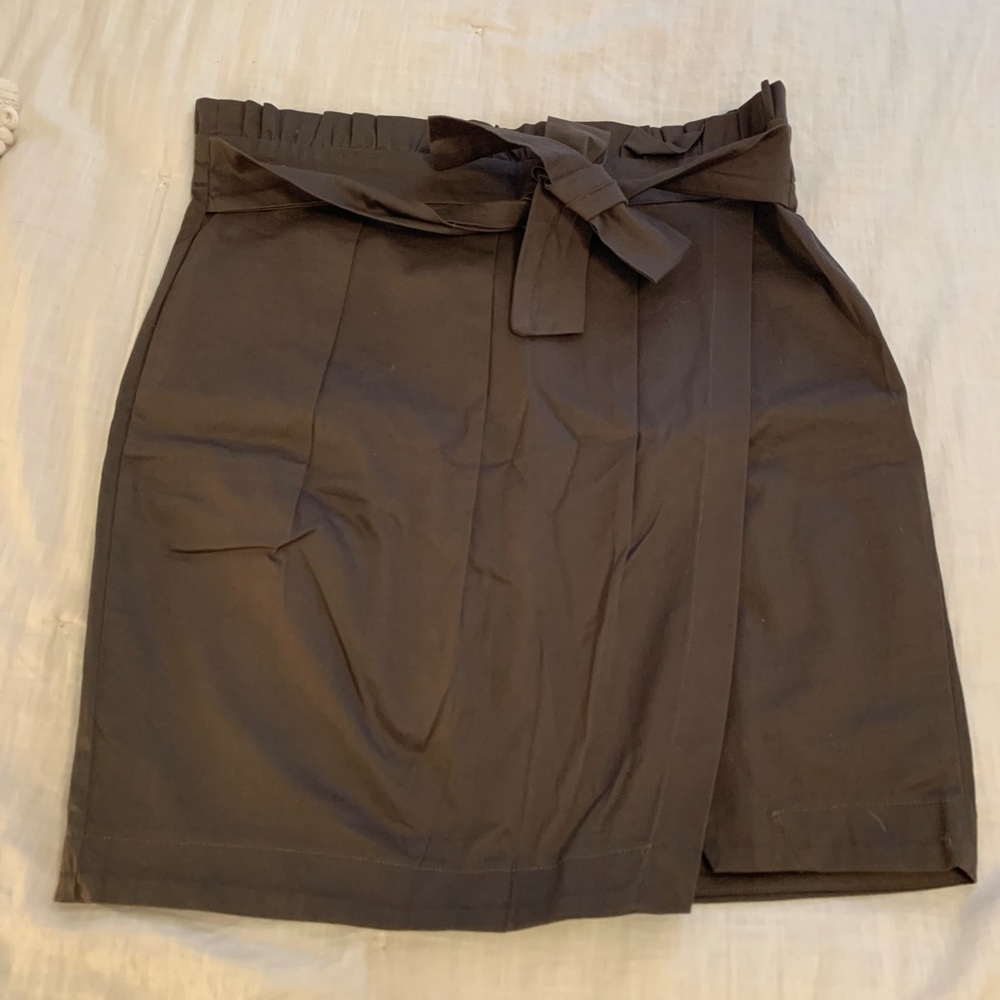Wrap/Tie Mini Skirt